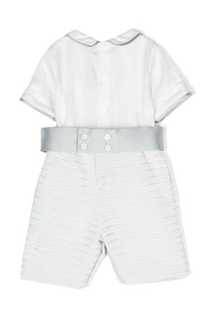 Tutina azzurro cielo e bianco crema LA STUPENDERIA KIDS | CBPG55S34.